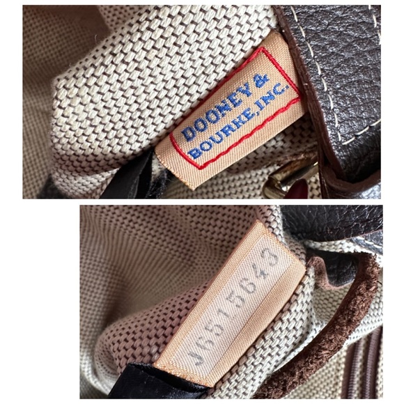 Dooney & Bourke two tone brown Tote bag - Picture 13 of 17